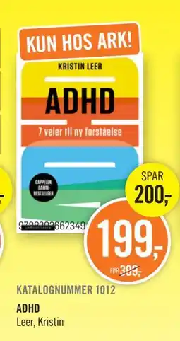 Ark Bokhandel ADHD tilbud