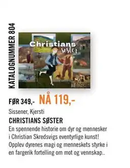 Ark Bokhandel CHRISTIANS SØSTER tilbud