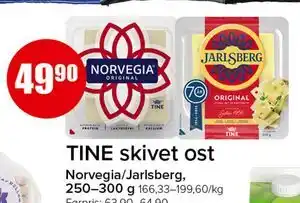 TINE skivet ost