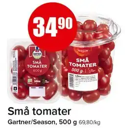Spar Små tomater tilbud