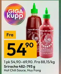Gigaboks Sriracha 482–793 g tilbud