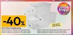 Gigaboks Alt fra Store It oppbevaring tilbud
