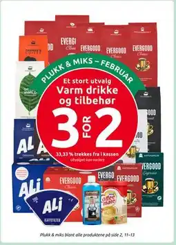 Joker Varm drikke og tilbehør tilbud