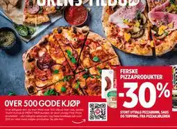 Meny FERSKE PIZZAPRODUKTER tilbud