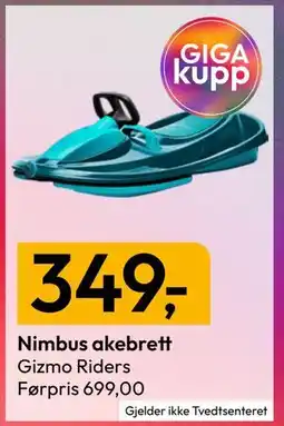 Gigaboks Nimbus akebrett tilbud