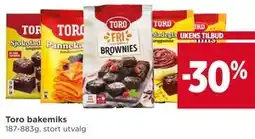 Meny Toro bakemiks tilbud