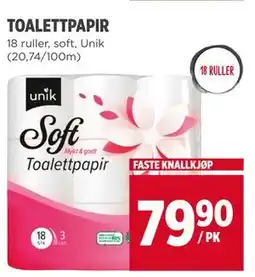Meny TOALETTPAPIR tilbud