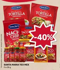 Matkroken SANTA MARIA TEX MEX tilbud