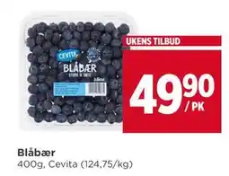 Meny Blåbær tilbud
