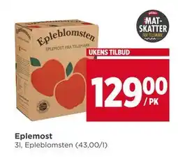 Meny Eplemost tilbud