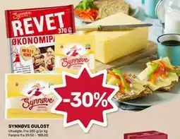 Matkroken SYNNØVE GULOST tilbud