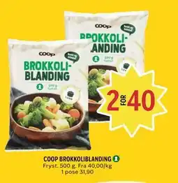Coop Prix COOP BROKKOLIBLANDING tilbud