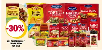 All santa maria/ old el paso tex-mex