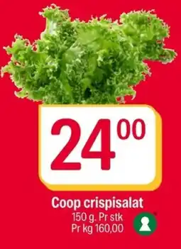 Coop Extra Coop crispisalat tilbud