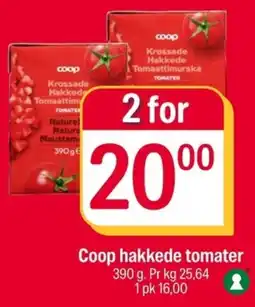 Coop Extra Coop hakkede tomater tilbud
