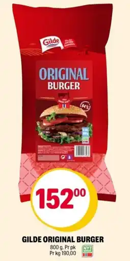 Coop Extra Gilde original burger tilbud