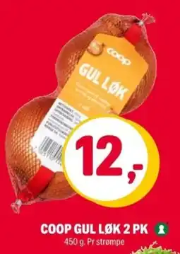 Coop Extra Coop gul løk 2 pk 1 tilbud
