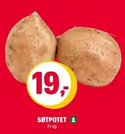 Coop Extra Søtpotet tilbud