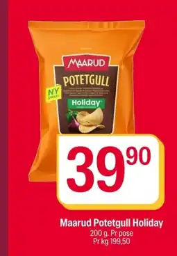Coop Extra Maarud Potetgull Holiday tilbud