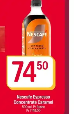 Coop Extra Nescafe Espresso Concentrate Caramel tilbud