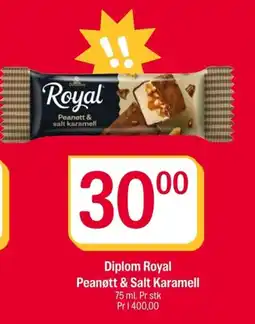 Coop Extra Diplom Royal Peanøtt & Salt Karamell tilbud