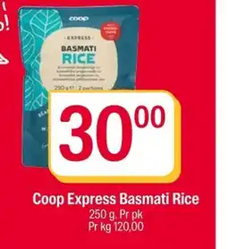 Coop Extra Coop Express Basmati Rice tilbud