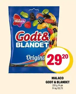 Coop Extra Malaco godt & blandet tilbud