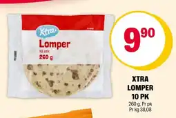 Coop Extra Xtra lomper 10 pk tilbud