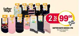 Coop Extra Softer days socks 2 pk tilbud