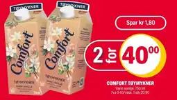 Coop Extra Comfort tøymykner tilbud