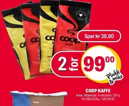 Coop Extra Coop kaffe tilbud
