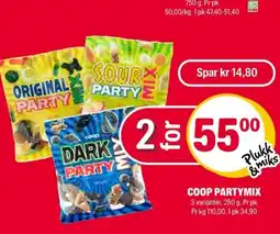 Coop Extra Coop partymix tilbud