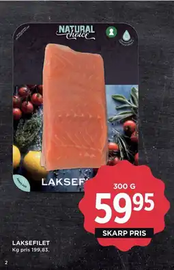 Meny Laksefilet tilbud
