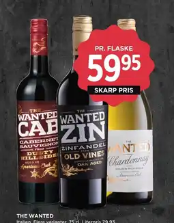 Meny The wanted tilbud