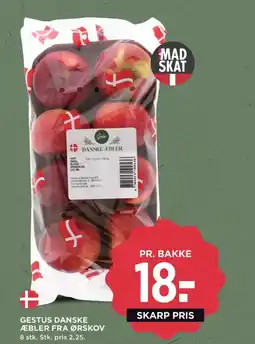 Meny Gestus danske æbler fra ørskov tilbud