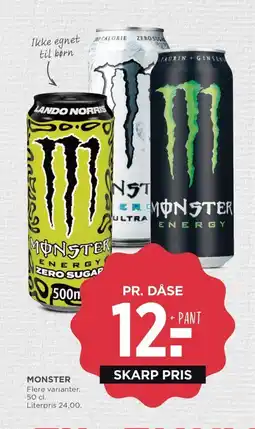 Meny Monster tilbud