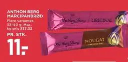 Meny Anthon berg marcipanbrød tilbud