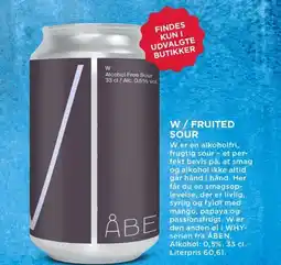 Meny W/fruited sour tilbud