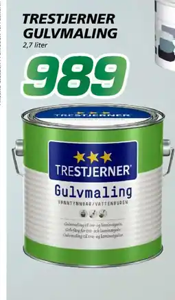 Coop Byggmix Trestjerner gulvmaling tilbud