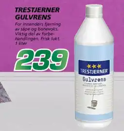 Coop Byggmix Trestjerner gulvrens tilbud