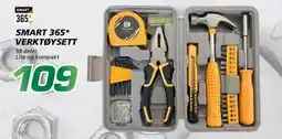 Coop Byggmix Smart 365* verktøysett tilbud