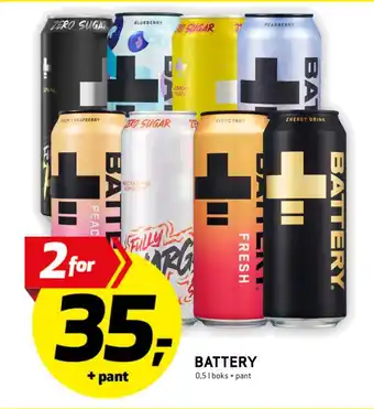 Bunnpris Battery tilbud