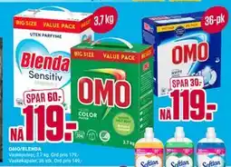 Europris OMO/BLENDA tilbud