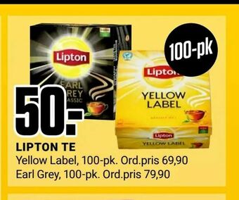 Europris Lipton te tilbud