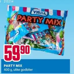 Europris PARTY MIX tilbud