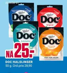 Europris DOC HALSLINSER tilbud