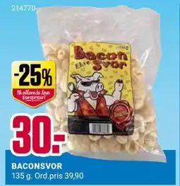 Europris BACONSVOR tilbud