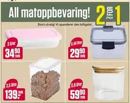 Europris All matoppbevaring! tilbud