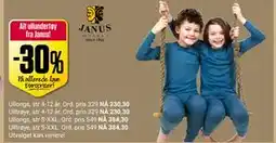 Europris Alt ullundertøy fra Janus! tilbud
