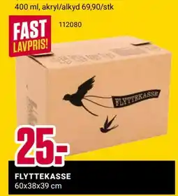 Europris FLYTTEKASSE tilbud